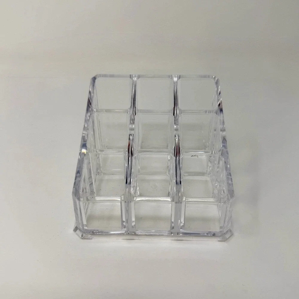 Clear Acrylic Makeup Organizer Lot Vanity Storage Cosmetic Holder Bundle